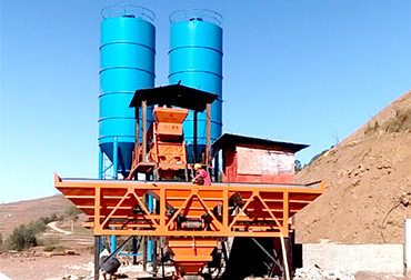 HZS25混凝土攪拌站(圖2) 貴州畢節(jié)赫章25混凝土攪拌站